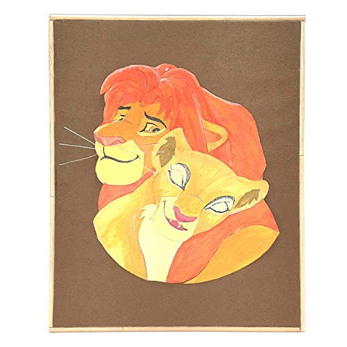 Twaksati Handmade Wall / Table Stand Décor 3D Lion King Series
