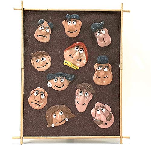 Twaksati Handmade Face Expressions to add Fun to Home Decor/Gifting