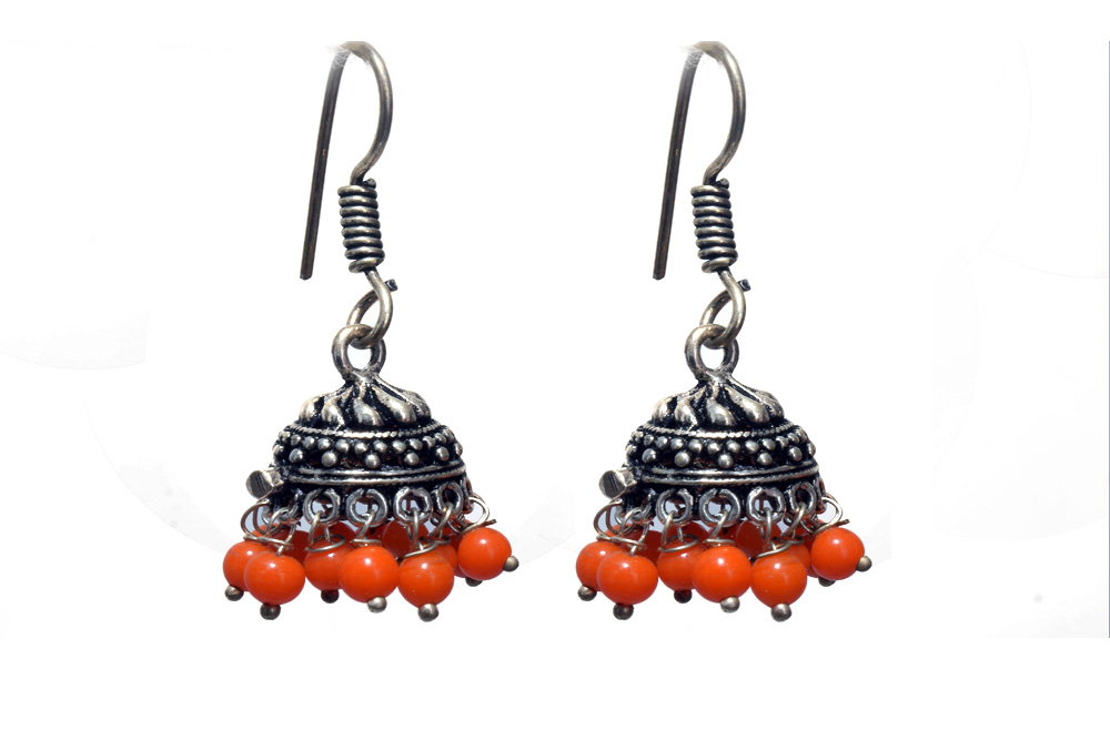 Orange byte Earring